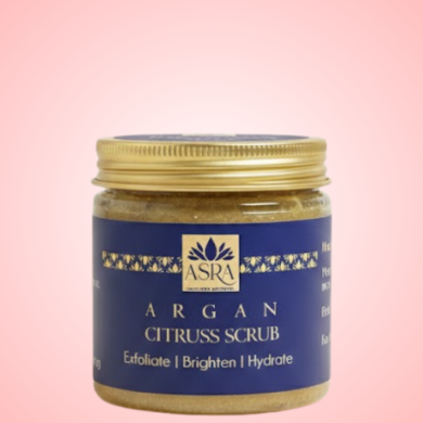 ASRA Argan Citruss Scrub – Exfoliating, Brightening & Hydrating Face & Body Scrub